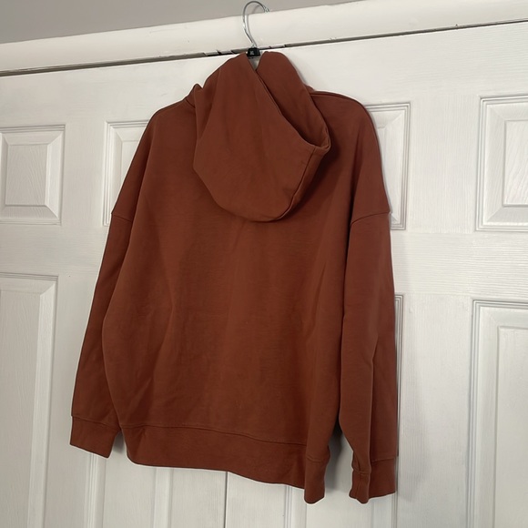 ZARA HEAVY PULLOVER HOODIE SWEATSHIRT - Picture 2 of 5